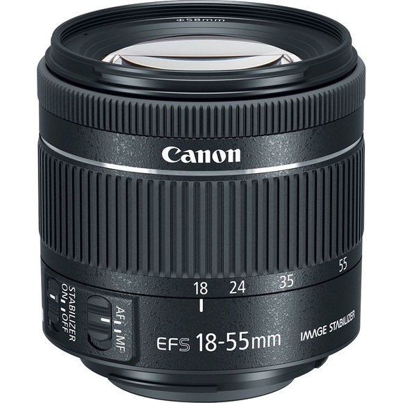 Canon EFS 18-55mm Lens - Black